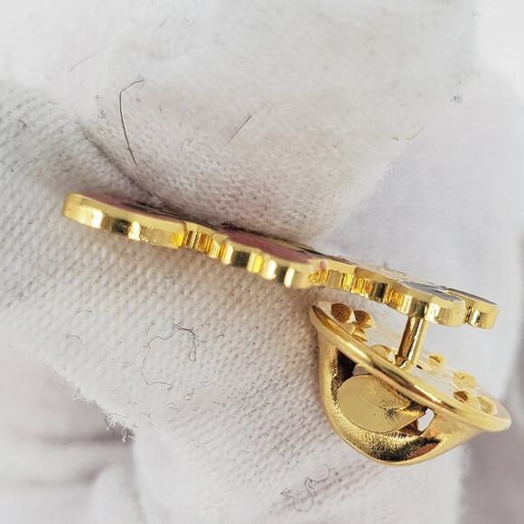 Disney Minnie Mouse Red Dress Small Enamel Pin Brooch - Picture 4 of 6